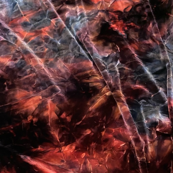 Betsy Johnson velvet floor length skirt - Picture 2 of 3